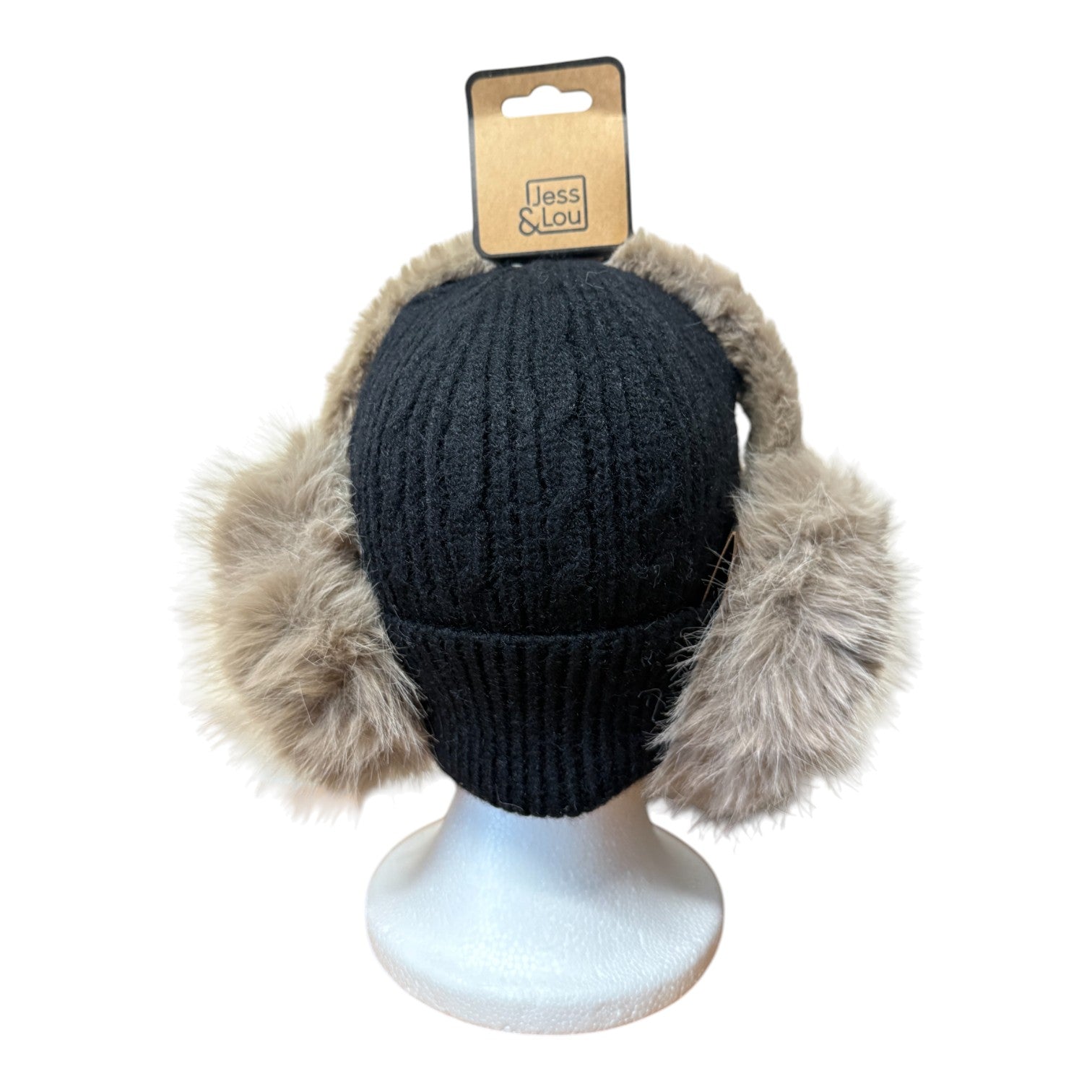 Faux Fur Earmuffs - Mink - Simply Rye