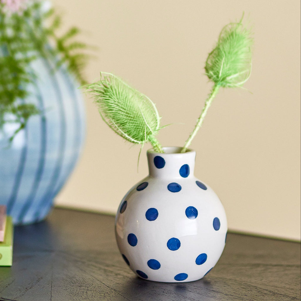 Fian Bud Vase - Blue - Simply Rye