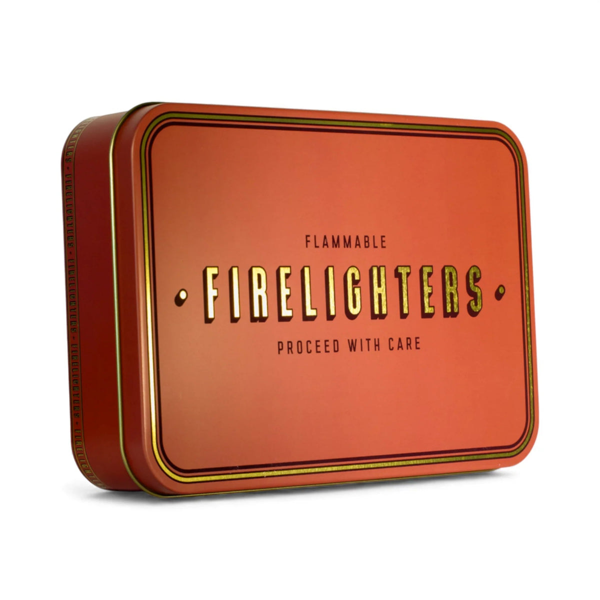 Firelighters Tin - Orange - Simply Rye