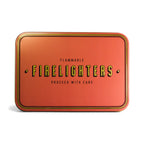 Firelighters Tin - Orange - Simply Rye