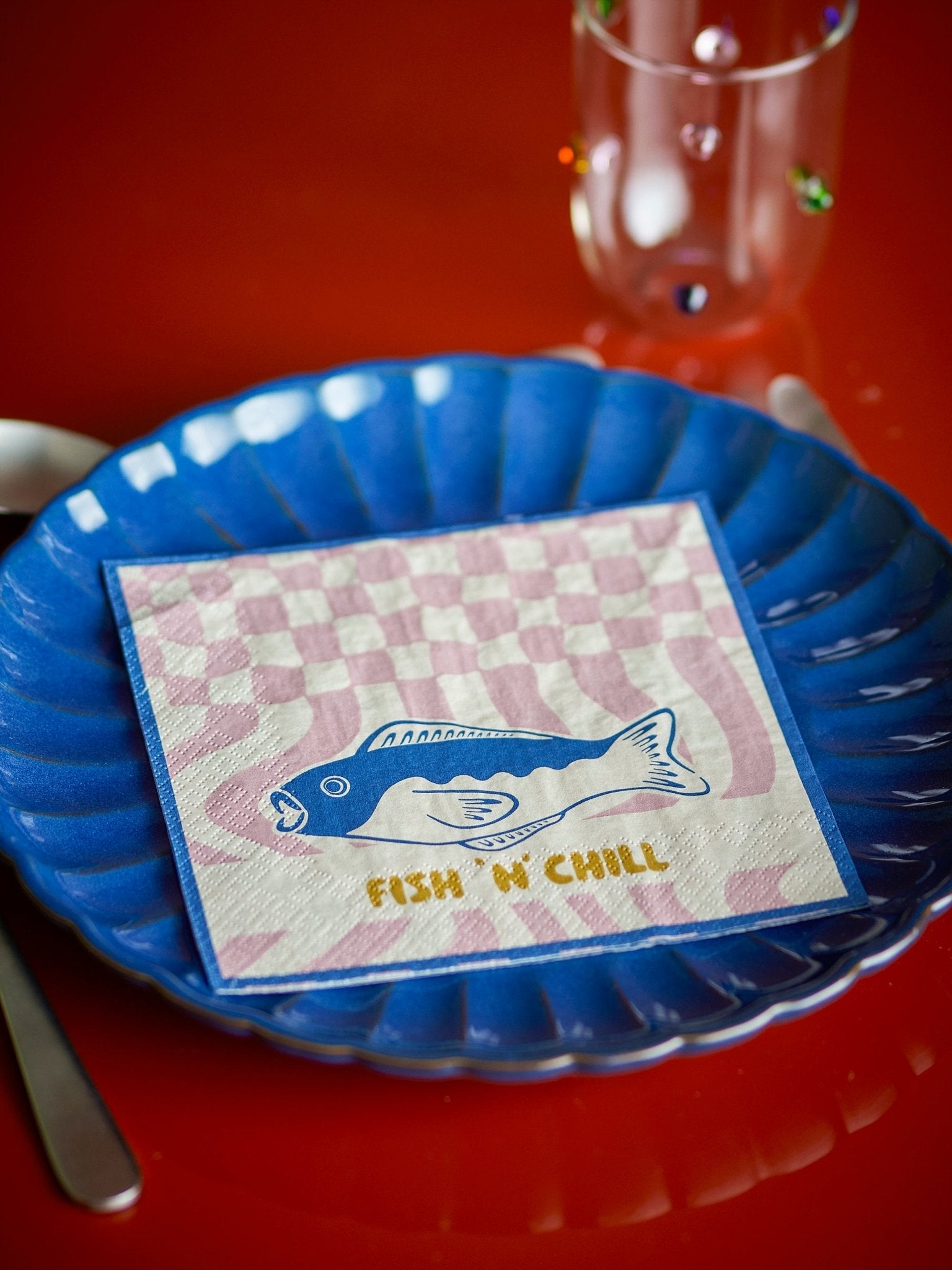 'Fish n Chill' Napkins - Simply Rye