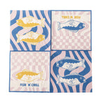 'Fish n Chill' Napkins - Simply Rye
