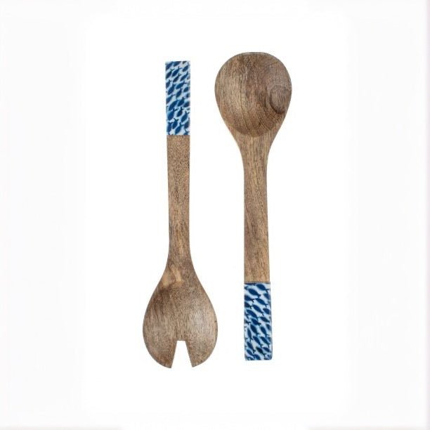 Fish Shoal Salad Servers - Simply Rye