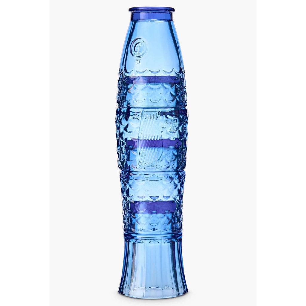 Fish Stacking Glasses - Blue - Simply Rye