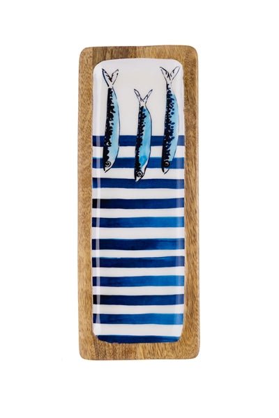 Fish Stripes Platter - Simply Rye