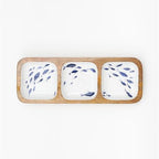 Fish Three Sections Tray - Simply Rye