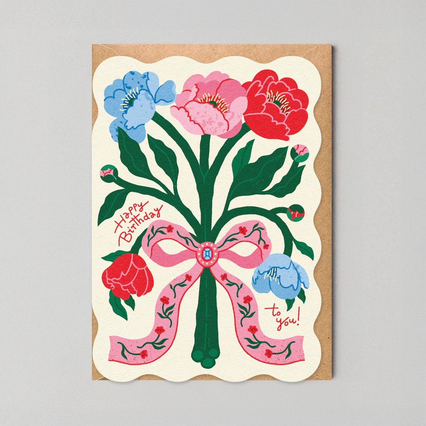 Floral Birthday Card - Simply Rye