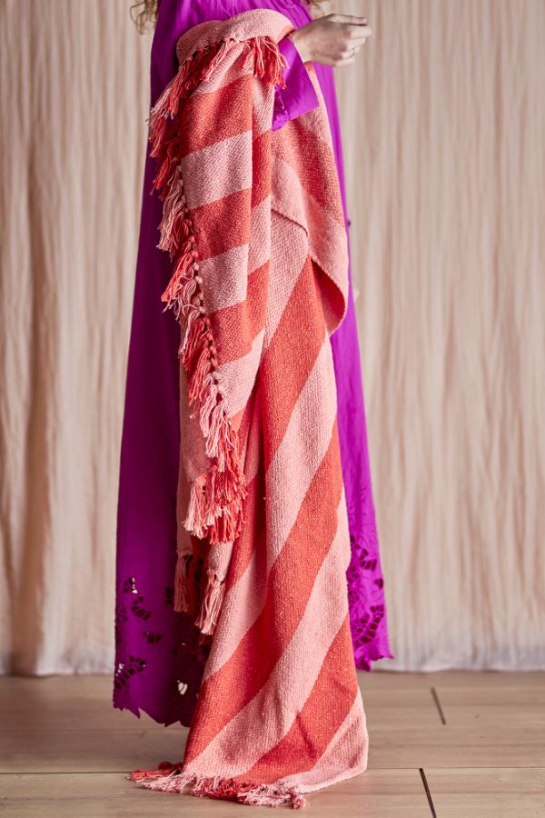 Frello Throw - Orange - Simply Rye
