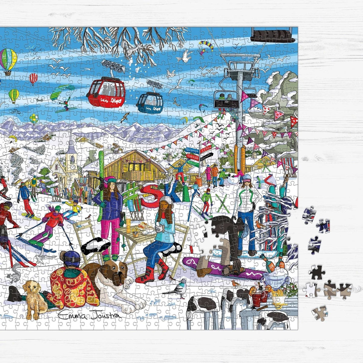Fresh Powder Jigsaw Puzzle - Simply Rye