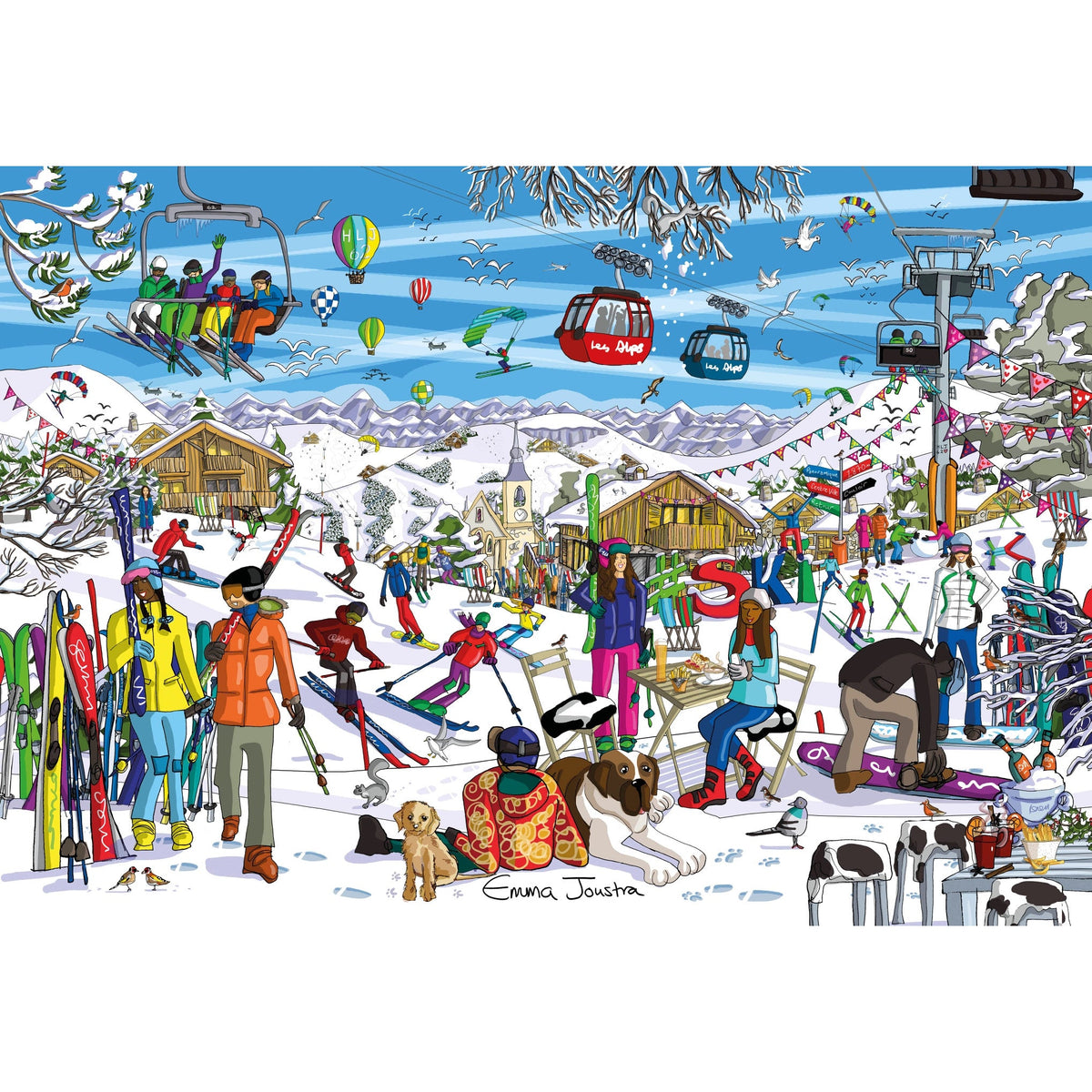 Fresh Powder Jigsaw Puzzle - Simply Rye