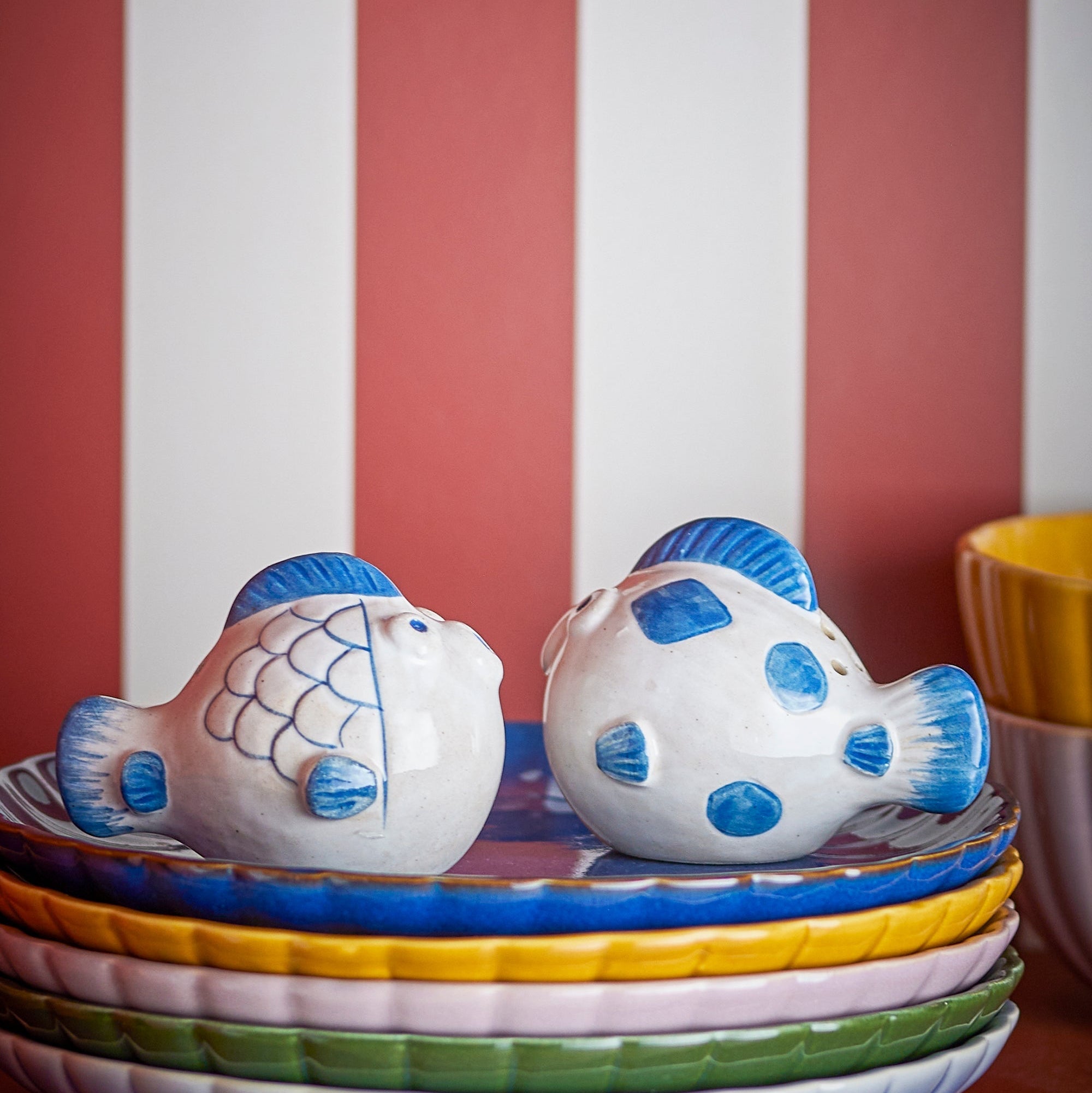 Fugu Fish Salt & Pepper Shaker Set - Simply Rye