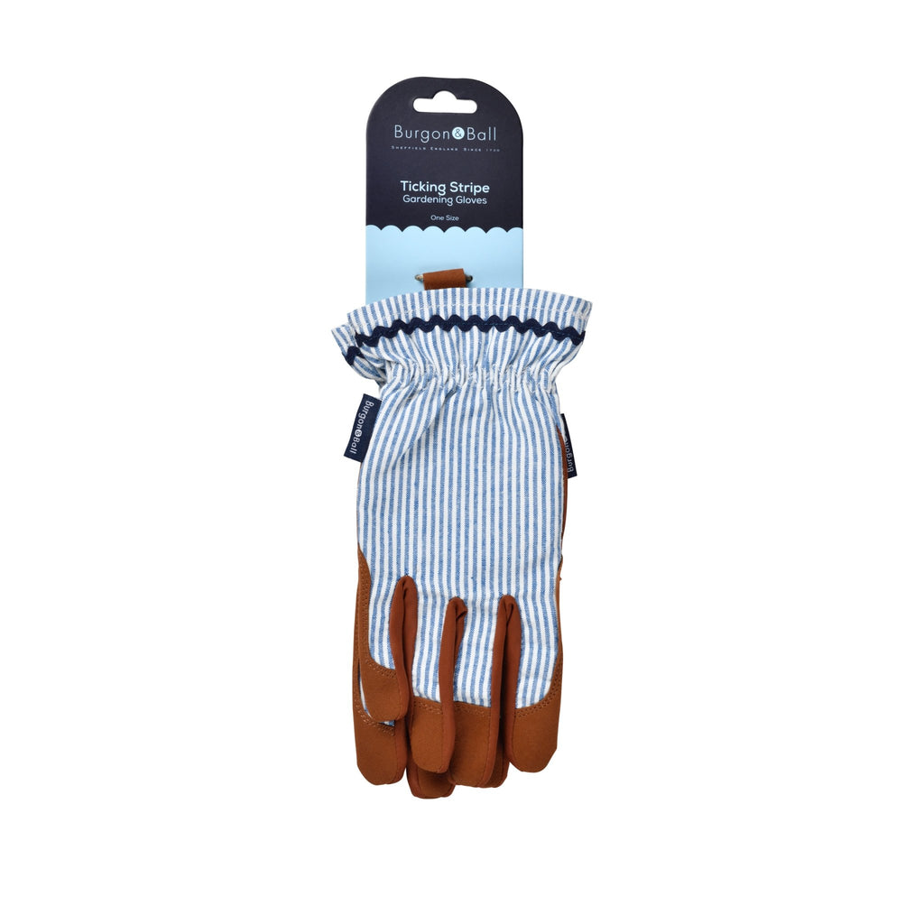 Gardening Gloves - Blue Stripe - Simply Rye