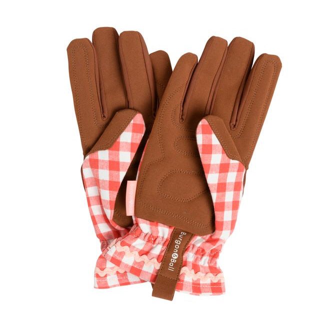 Gardening Gloves - Red Check - Simply Rye