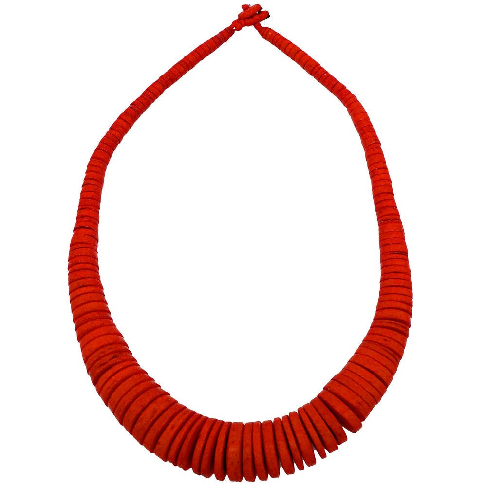 Graduated Coco Disc Necklace - Various - Simply Rye