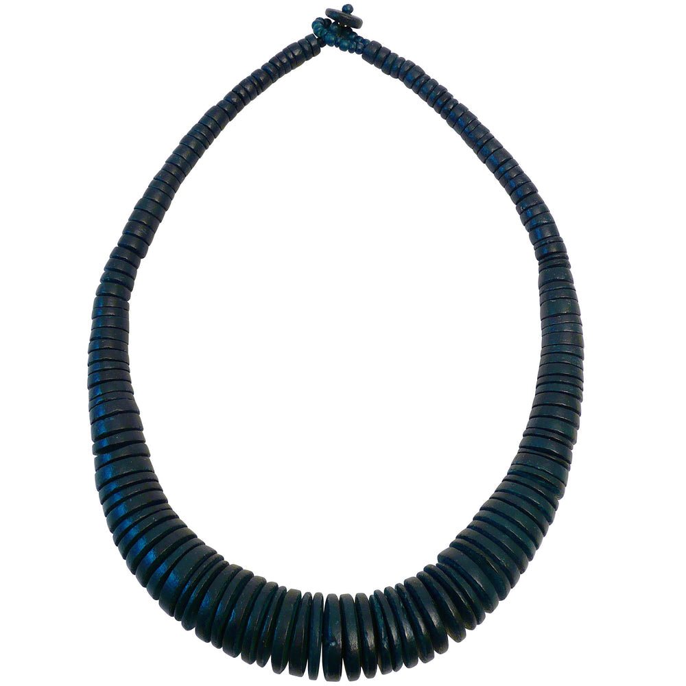 Graduated Coco Disc Necklace - Various - Simply Rye