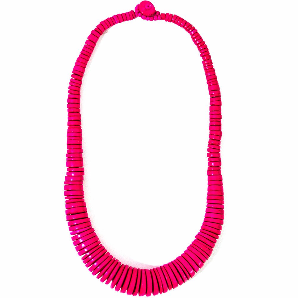 Graduated Coco Disc Necklace - Various - Simply Rye