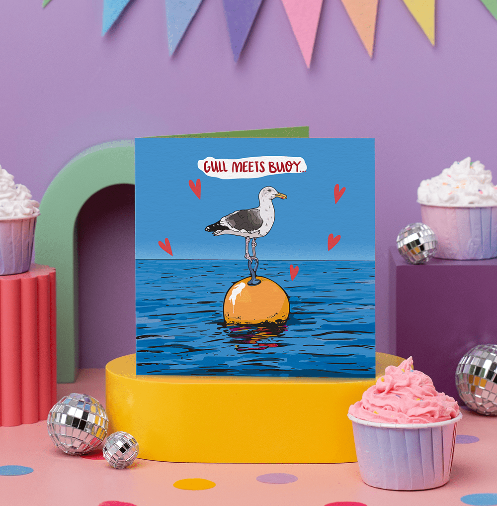 ‘Gull Meets Buoy” Card - Simply Rye