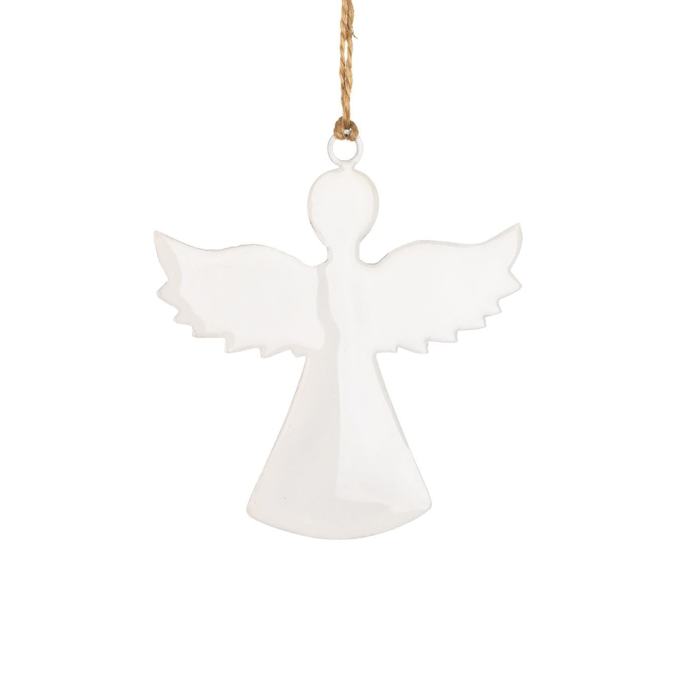 Hanging White Angel Decoration - Simply Rye