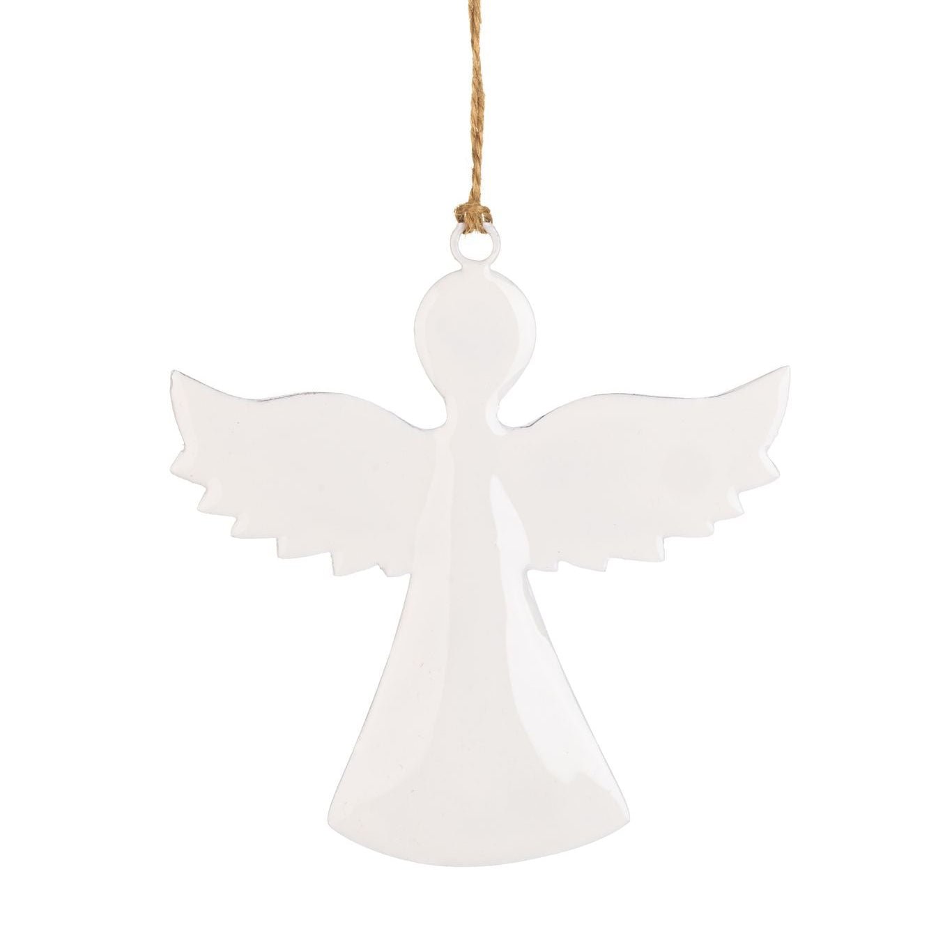 Hanging White Angel Decoration - Simply Rye