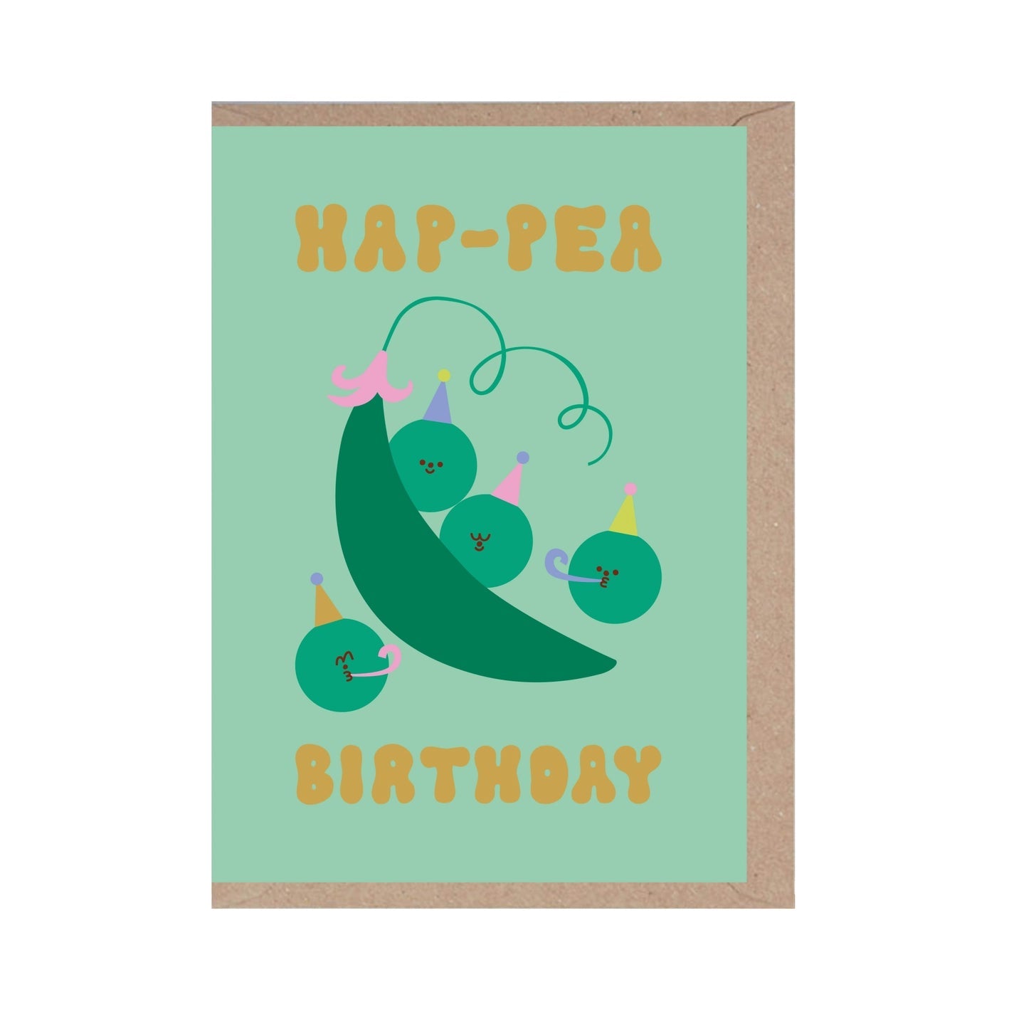'Hap-pea Birthday’ Card - Simply Rye