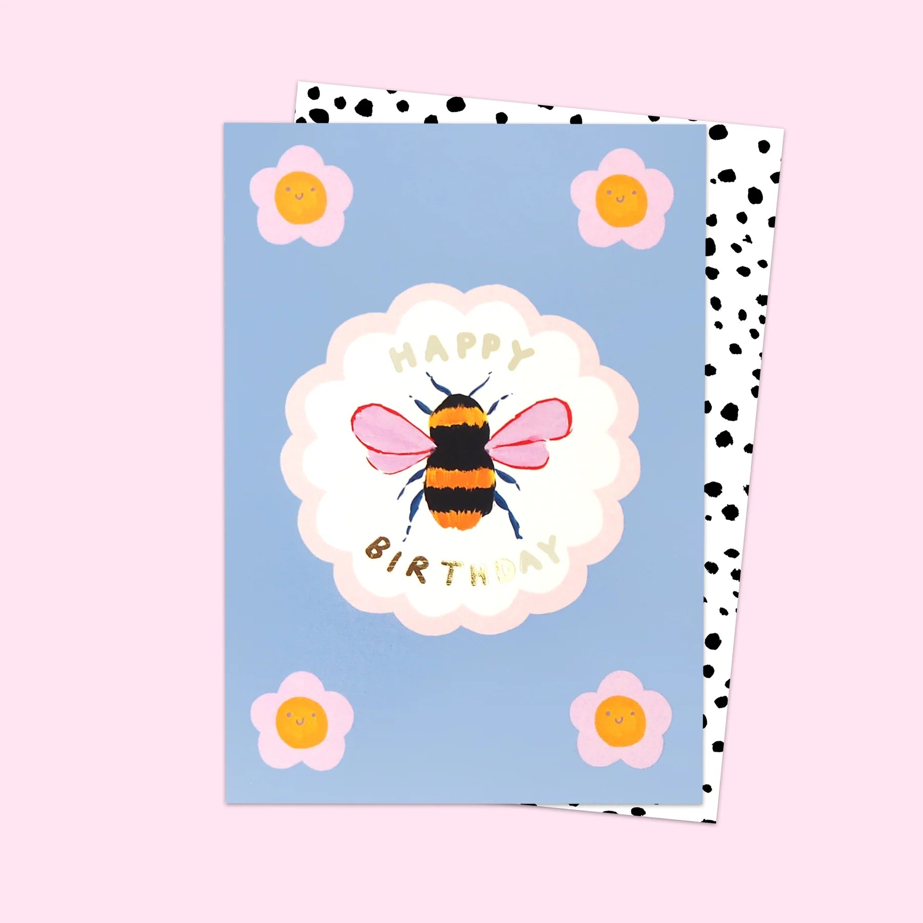‘Happy Birthday’ Bee Card - Simply Rye