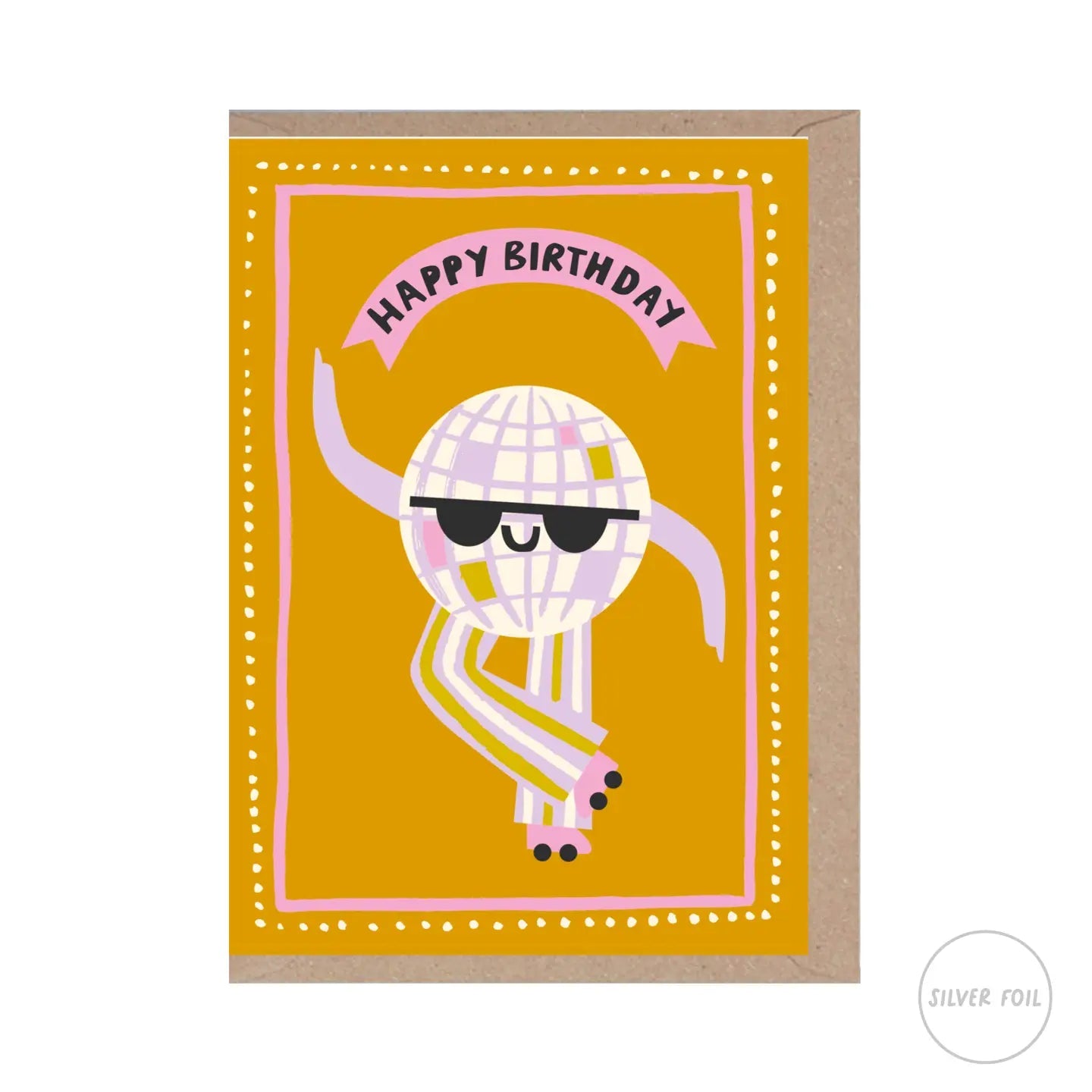 'Happy Birthday Disco Ball’ Card - Simply Rye