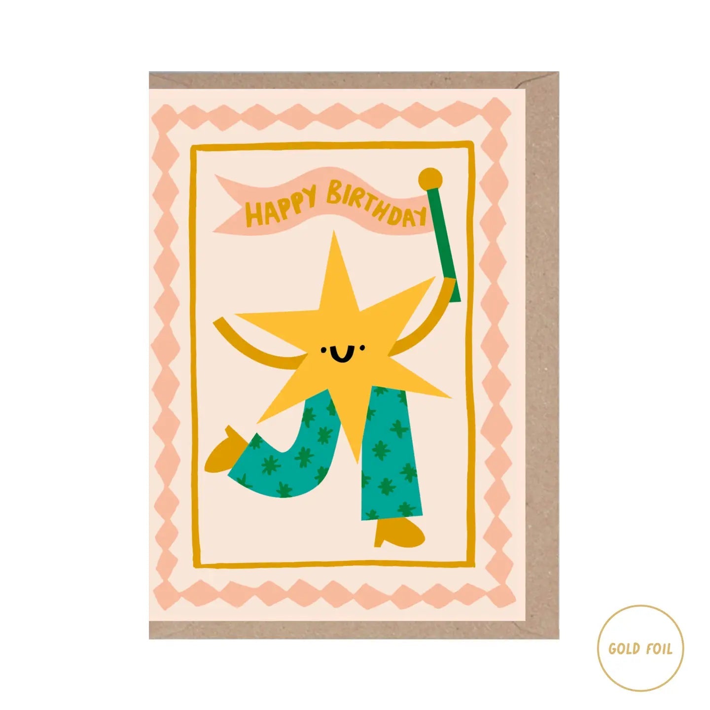 'Happy Birthday Disco Star’ Card - Simply Rye