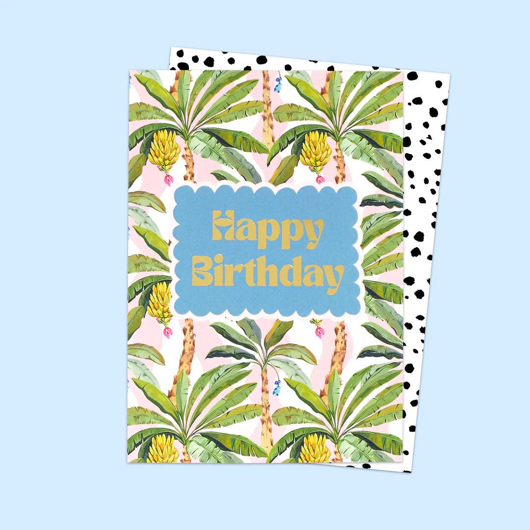 ‘Happy Birthday’ Palms Card - Simply Rye