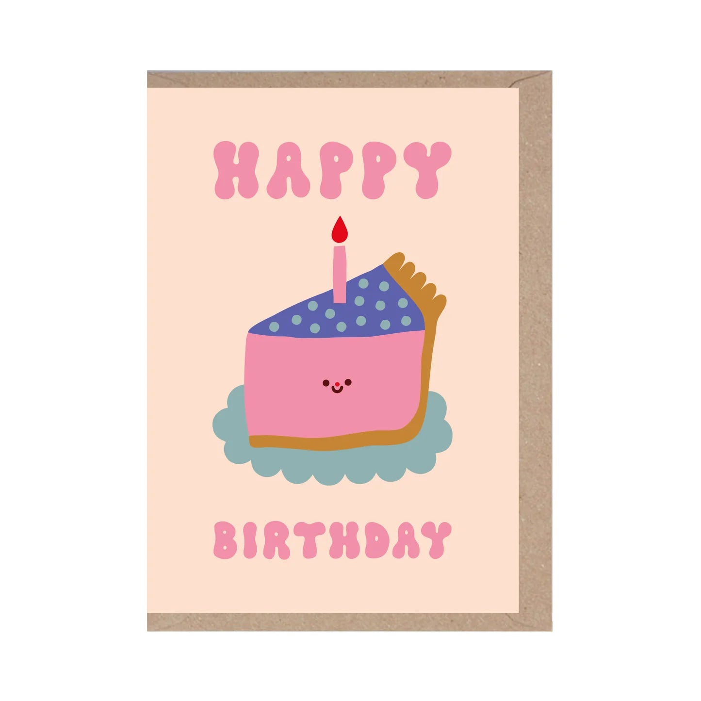 'Happy Birthday' Slice Card - Simply Rye