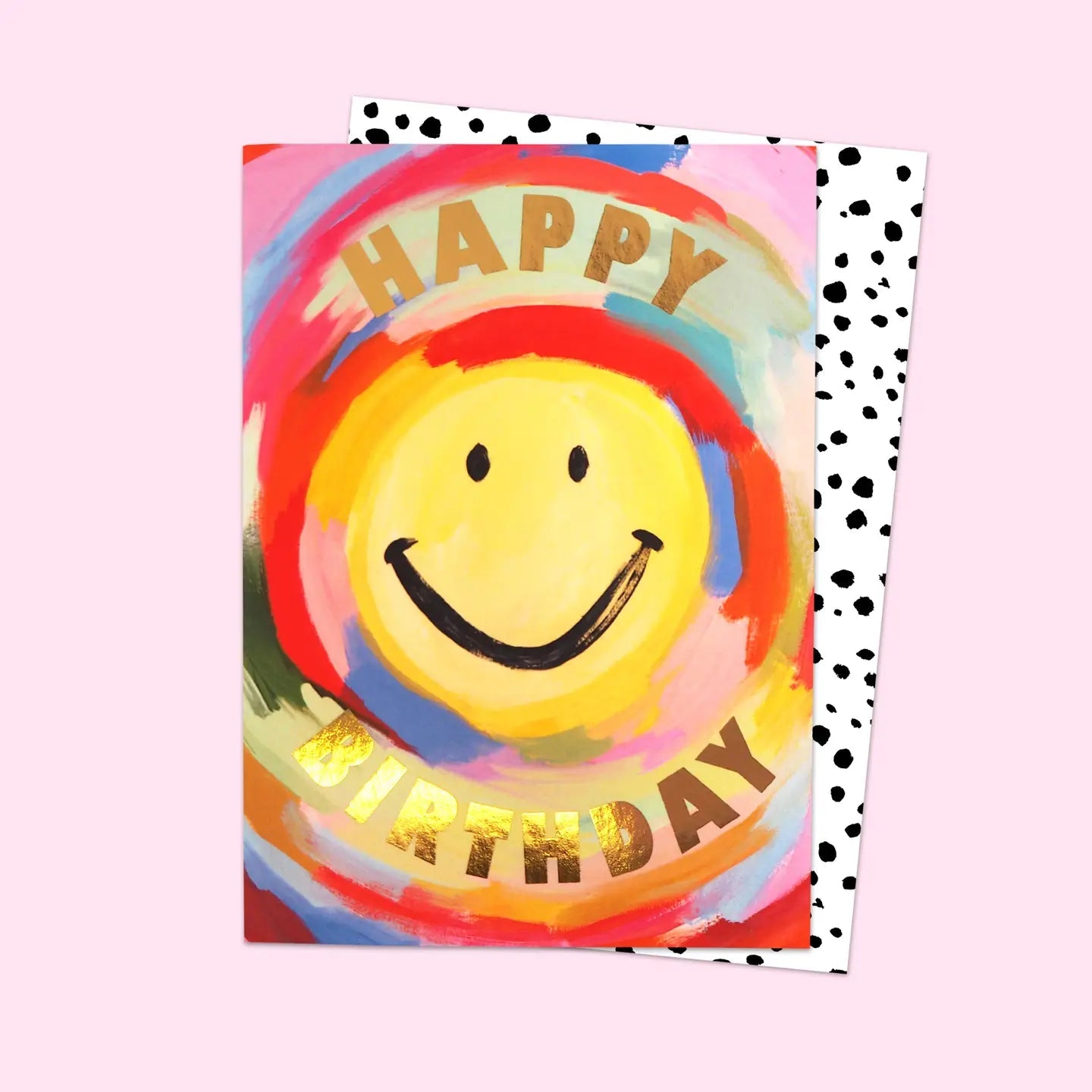 ‘Happy Birthday’ Smiley Card - Simply Rye
