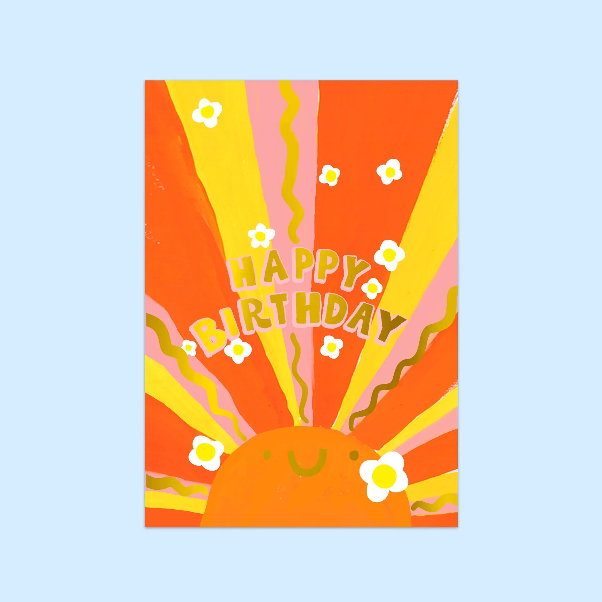 'Happy Birthday Sunrise’ Card - Simply Rye