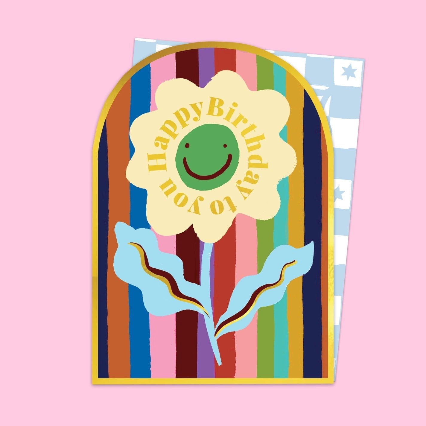 'Happy Birthday To You' Arched Card - Simply Rye