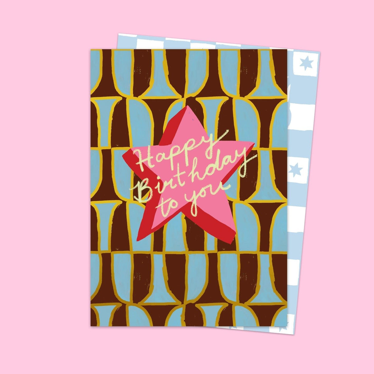‘Happy Birthday to You’ Geo Card - Simply Rye