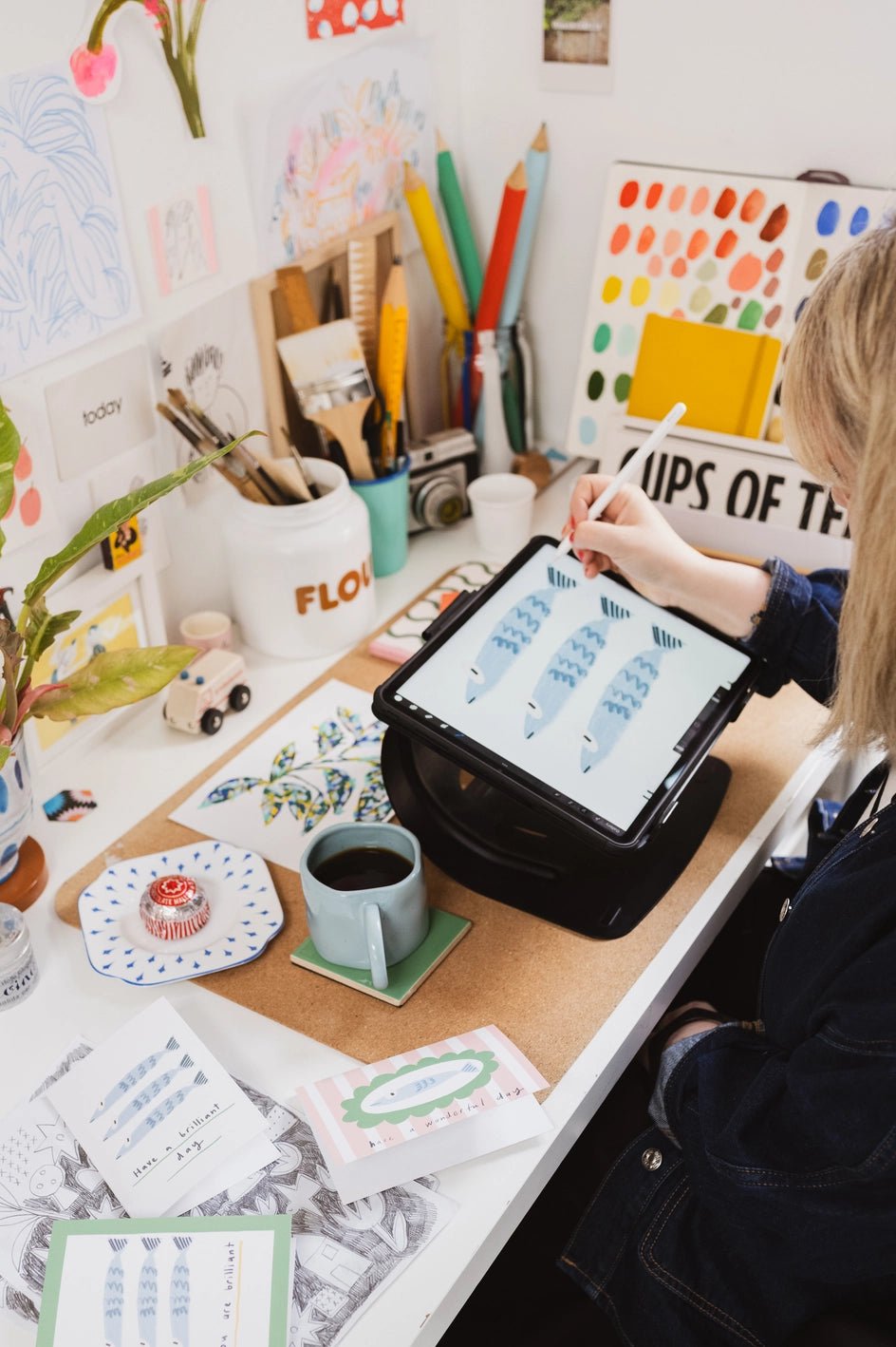 ‘Have a Brilliant Day’ Fish Card - Simply Rye