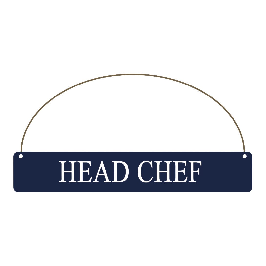 ‘Head Chef’ Sign - Simply Rye