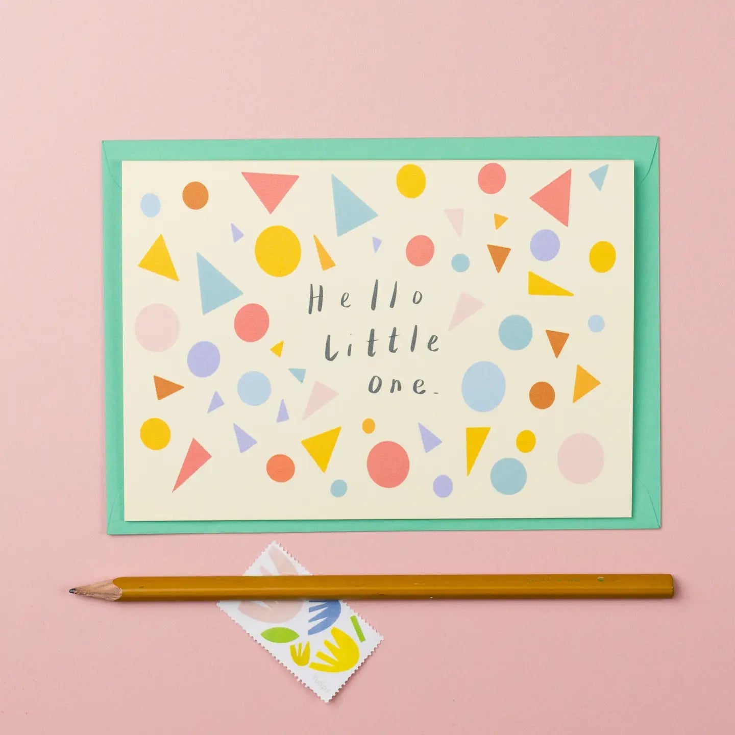 ‘Hello Little One’ Baby Card - Simply Rye