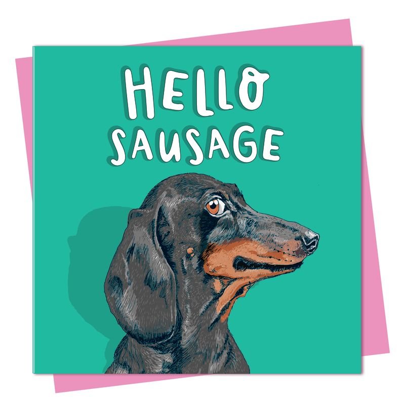 ‘Hello Sausage’ Card - Simply Rye