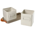 Herb Pots - Mushroom Grey - Simply Rye