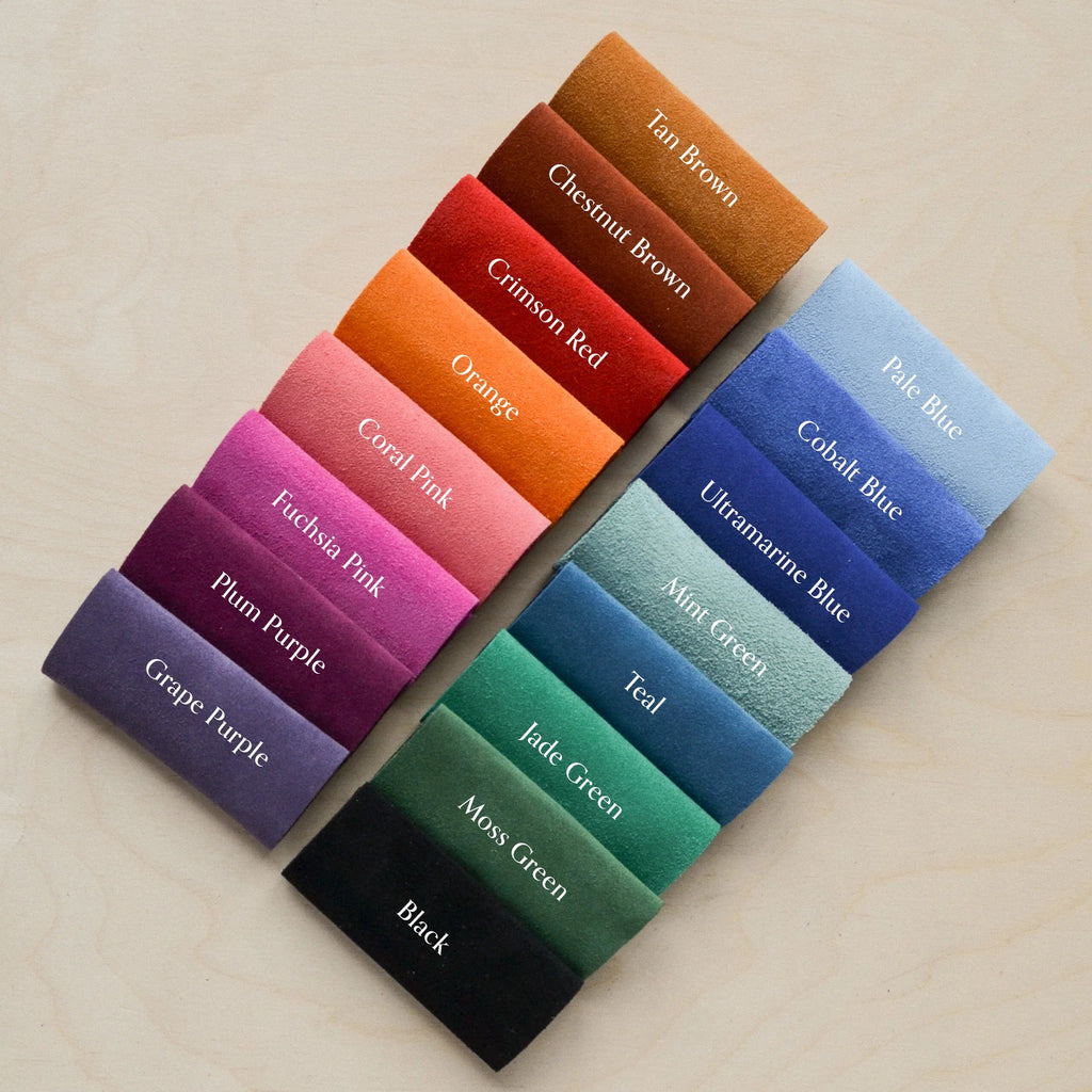 Hollie Suede Earrings - Various Colours - Simply Rye