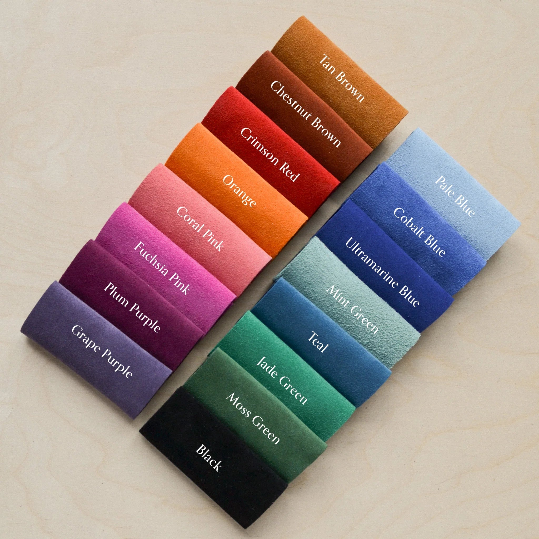 Hollie Suede Earrings - Various Colours - Simply Rye