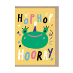 ‘Hop Hop Hooray’ Card - Simply Rye