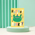 ‘Hop Hop Hooray’ Card - Simply Rye