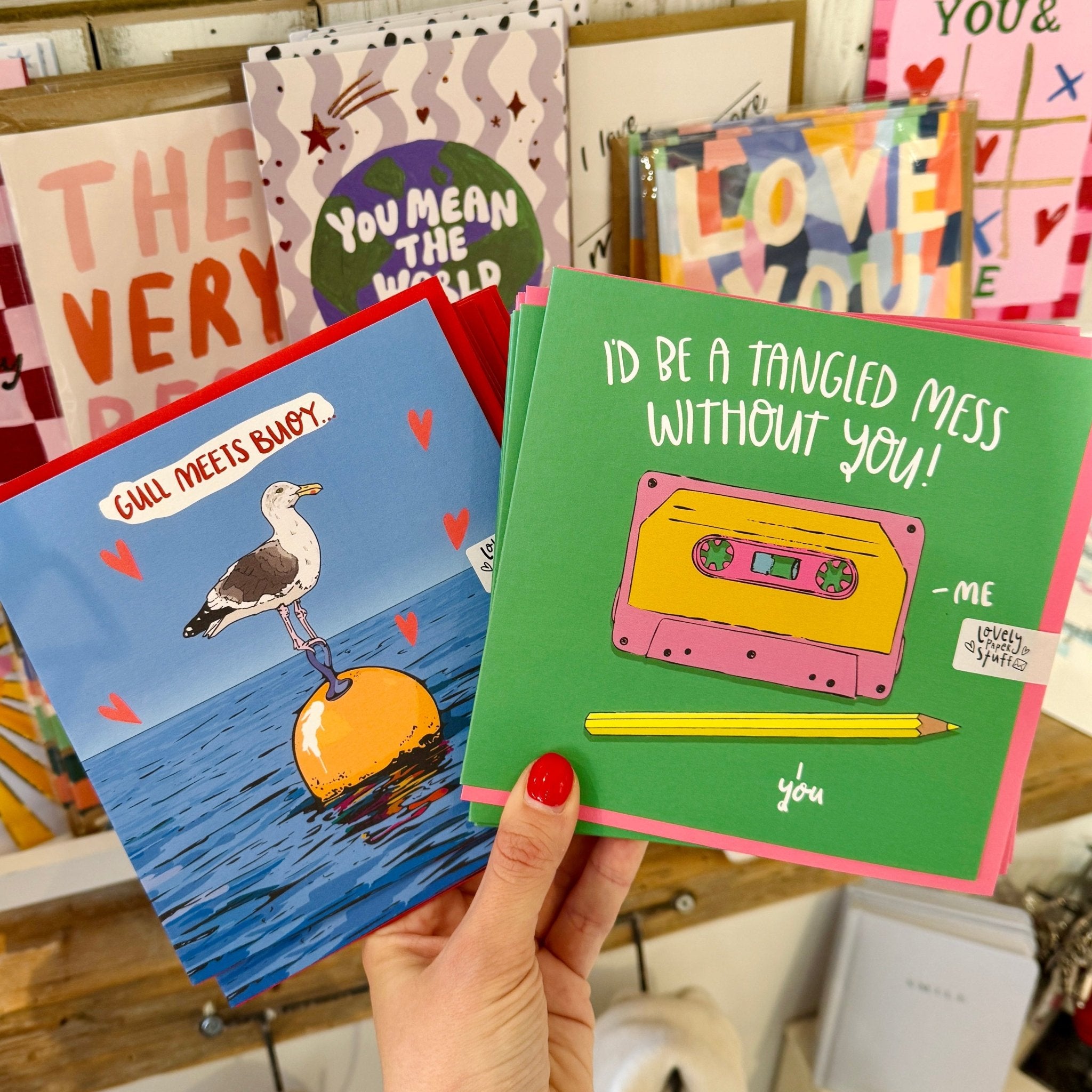 ‘I'd Be a Tangled Mess Without You' Card - Simply Rye