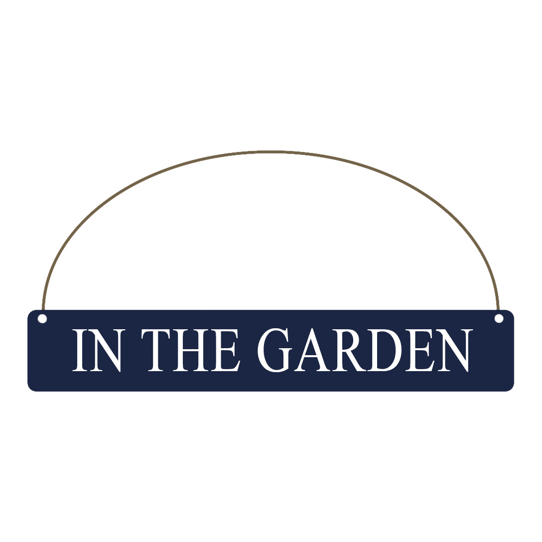 ‘In The Garden’ Sign - Simply Rye