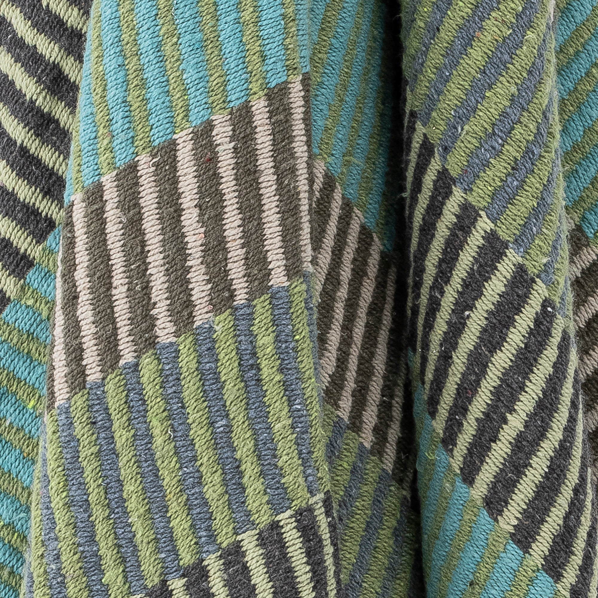 Isnel Throw - Blue/Green - Simply Rye
