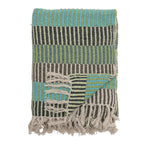 Isnel Throw - Blue/Green - Simply Rye