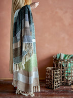 Isnel Throw - Dark Brown/Beige - Simply Rye