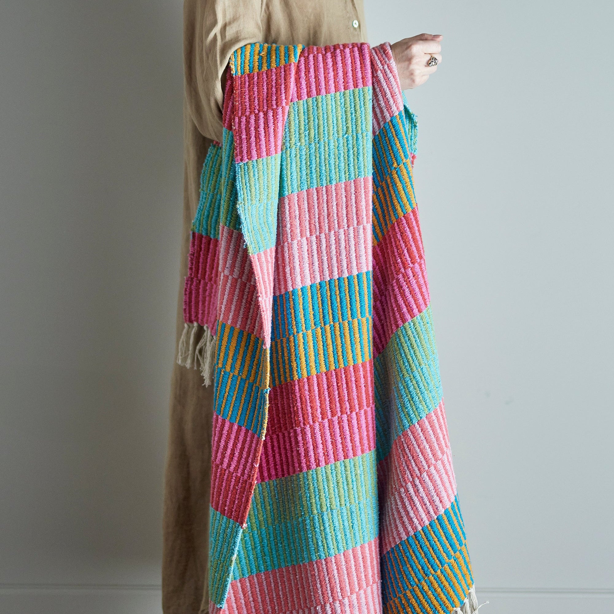 Isnel Throw - Multi - Simply Rye