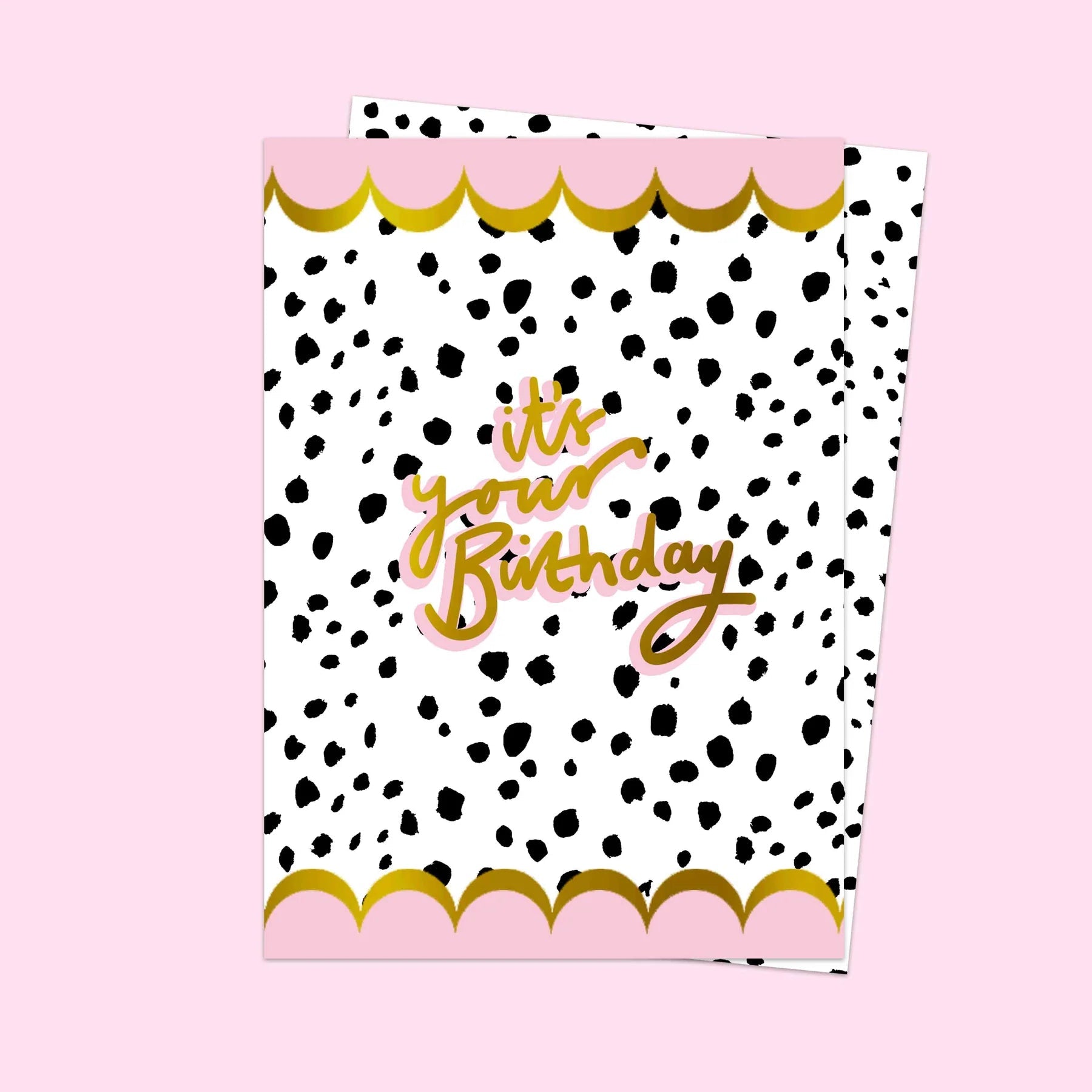 ‘It’s Your Birthday' Dalmatian Card - Simply Rye