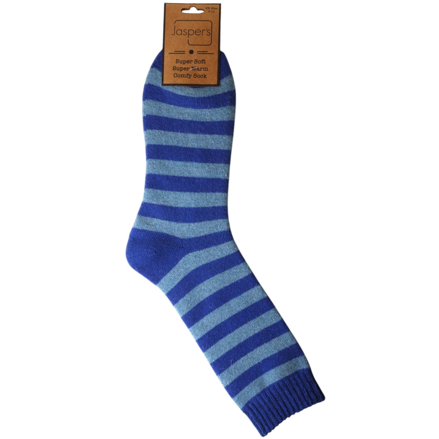 Jaspers Cosy Socks - Blue Stripes - Simply Rye
